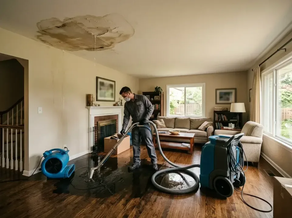 attic-pipe-burst-ceiling-drip-008 — frequently asked questions, Water Damage Restoration & Carpet Care in Meridian, ID